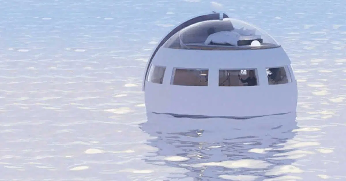 ‘Floating Hotels’ Drift Through The Sea As Guests Sleep, And End Up At A Private Island
