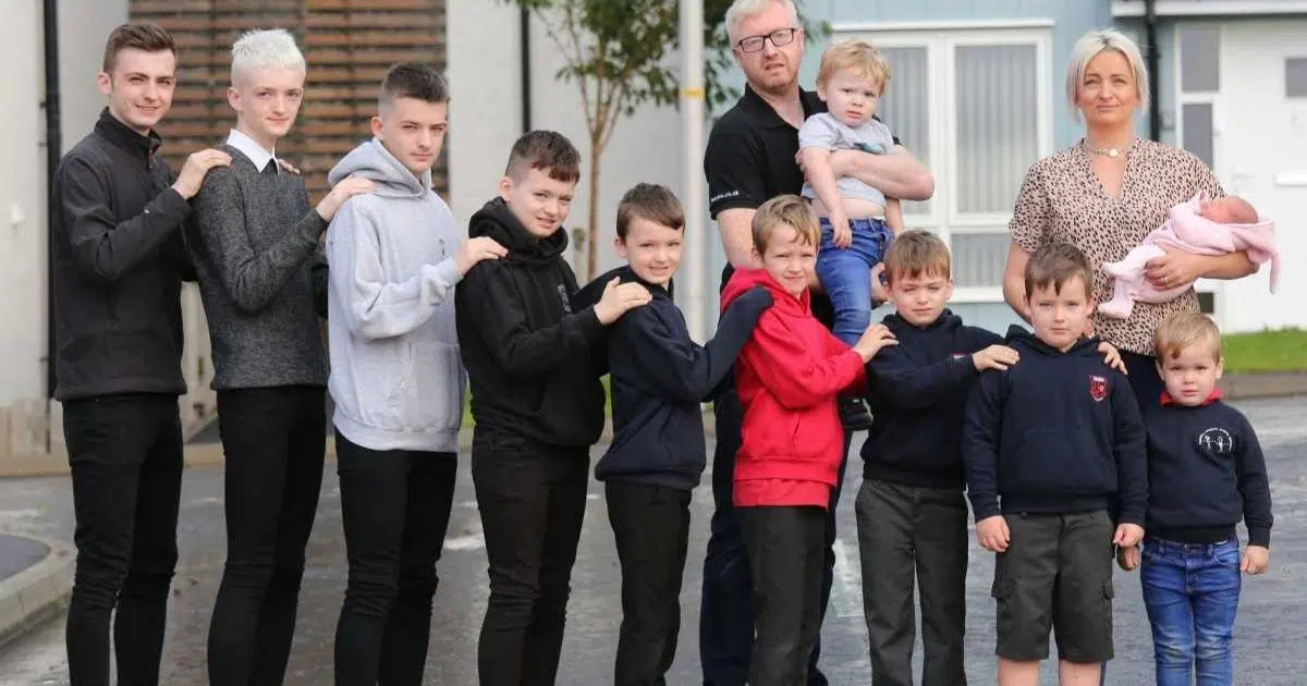 Mom Finally Gives Birth To A Daughter After Having 10 Boys