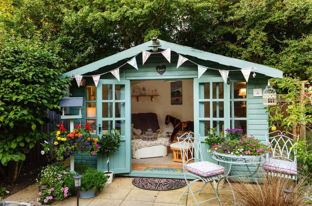 The ‘We Shed’ Is A His And Hers Shed Joined Together With A Deck - Go ...