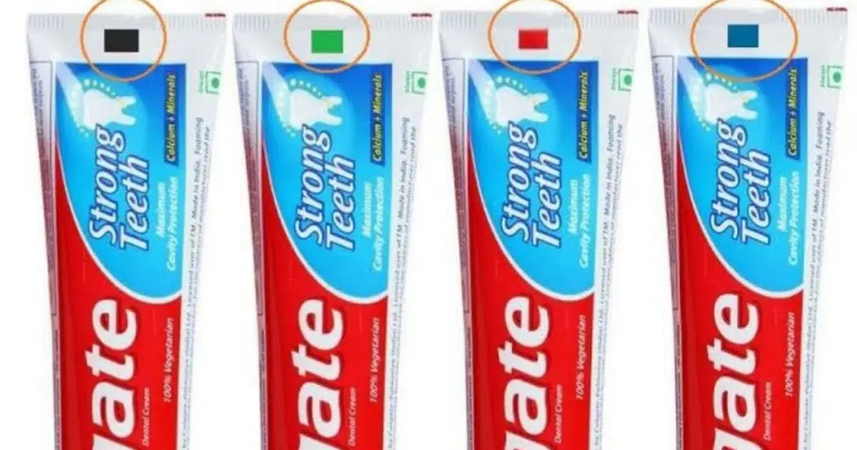 Why Your Toothpaste Tube Has a Colored Stripe