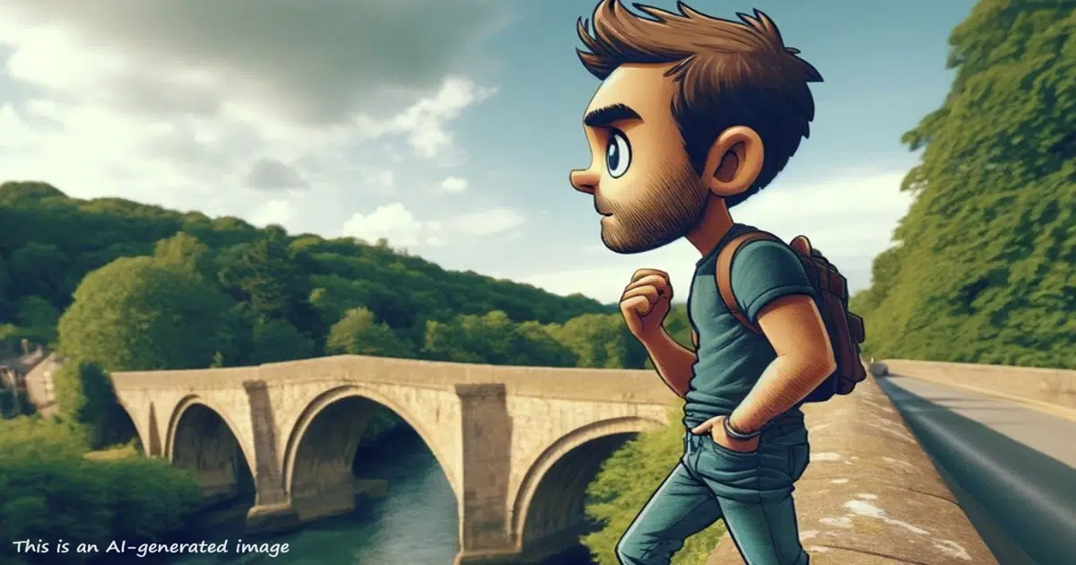 Solve the Riddle: “I Met a Man on the London Bridge”