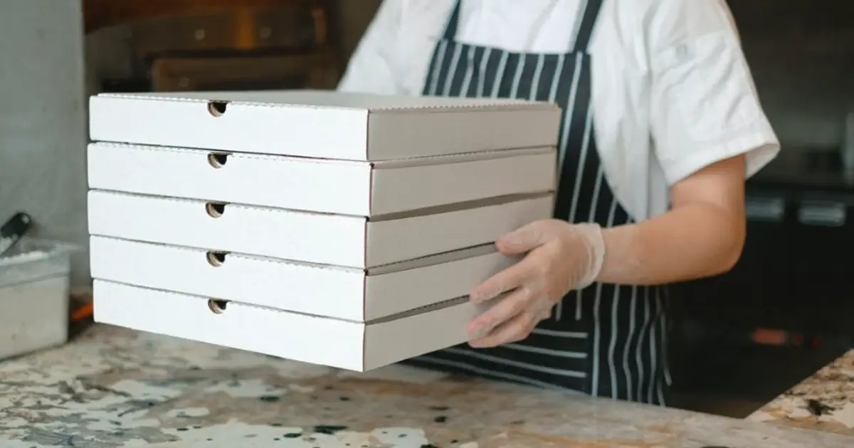 pizza boxes