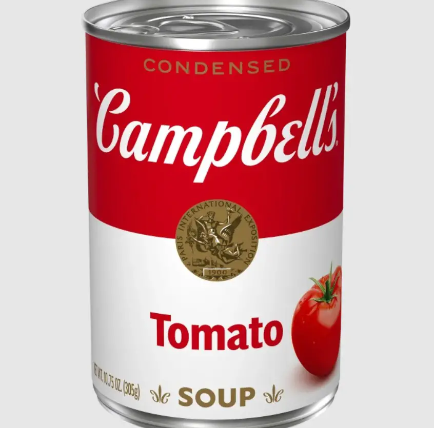 tomato soup can