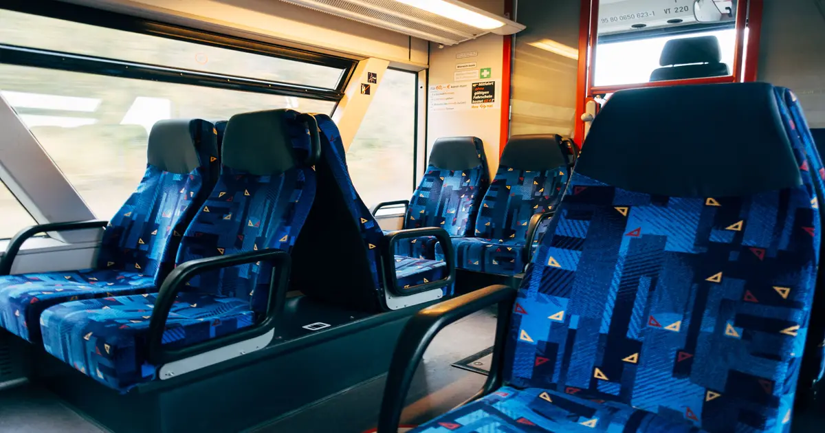 train seats with no belts