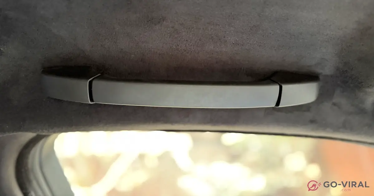 What Car Grab Handles Are Actually For